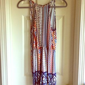 In the Beginning Patterned Halter Romper